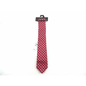 NWT Banana Republic Red Sailboat Print‎ 100% Silk Tie Necktie